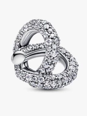 Pandora Pave infinity heart charm